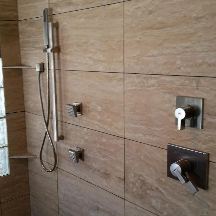 Shower fixture installation for Water Heater Replacement in Sun Lakes